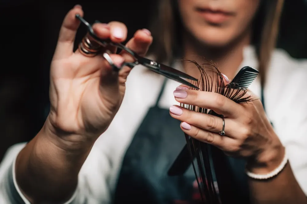 coupe cheveux long