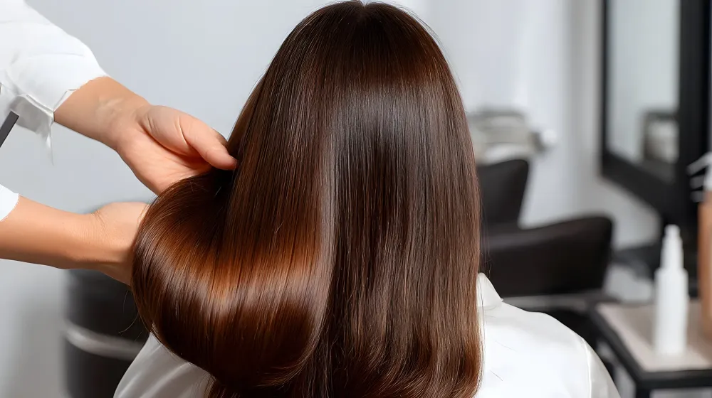 lissage femme coiffeur